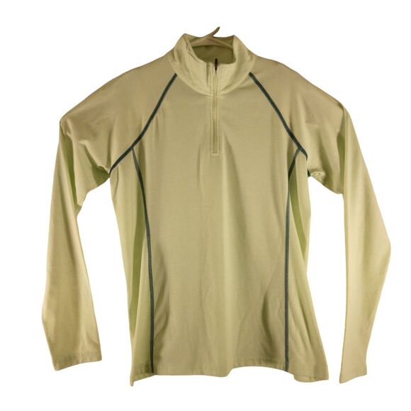 Orvis Trout Bum shirt mens S Small mint green fishing long sleeve 1/4 zip 148P - Picture 1 of 8